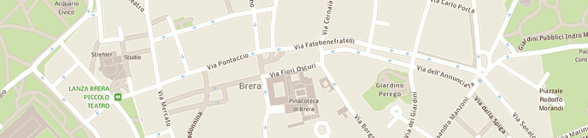 Mappa della impresa a gaeta e co sas di antonella gaeta a MILANO