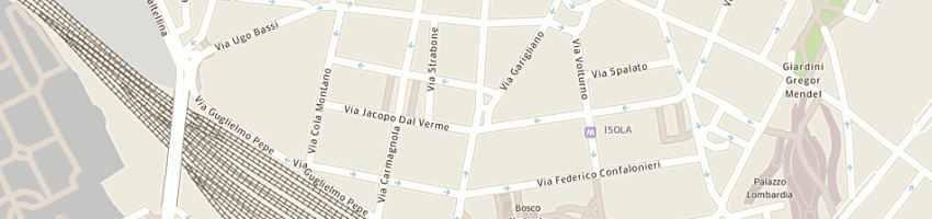 Mappa della impresa intimo simona di taranto simona amalia a MILANO