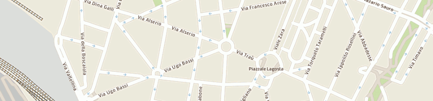Mappa della impresa solware 2000 srl a MILANO