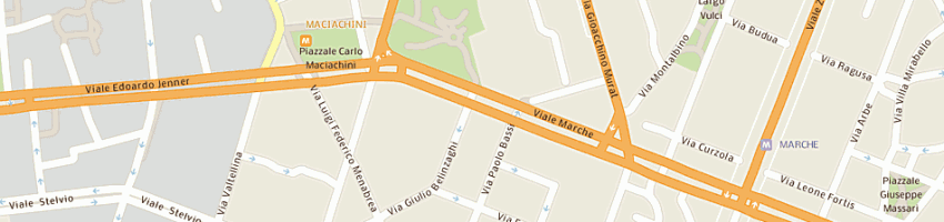 Mappa della impresa mm srl a MILANO