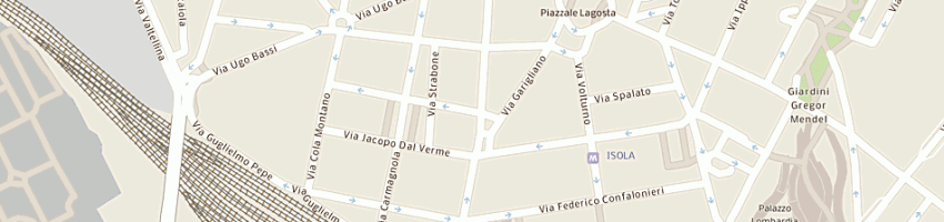 Mappa della impresa gcp-giorgio citelli pubblicita' srl (o gcp srl) a MILANO