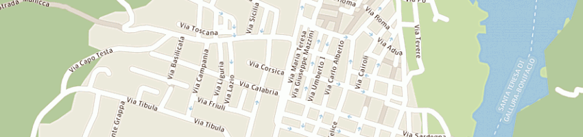Mappa della impresa iurino daria a SANTA TERESA GALLURA