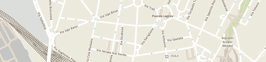 Mappa della impresa spazio 29 srl a MILANO