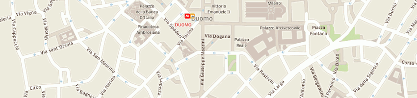 Mappa della impresa certiquality a MILANO