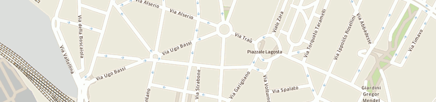 Mappa della impresa blue note srl a MILANO