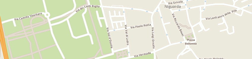 Mappa della impresa servizi assicurativi e finanziari srl a MILANO
