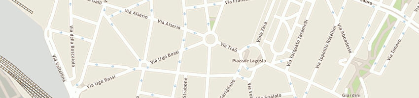 Mappa della impresa associazione nazionale di amicizia italia-cuba a MILANO