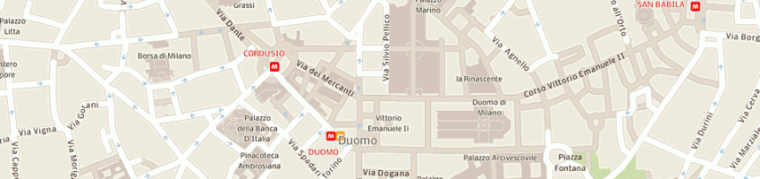 Mappa della impresa uniced di walter guarnieri e c sas a MILANO