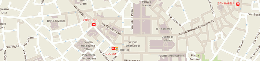 Mappa della impresa lega delle autonomie locali a MILANO