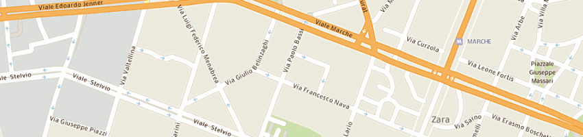 Mappa della impresa ideal bar snc di viesti annunziata e acquaro roberto a MILANO