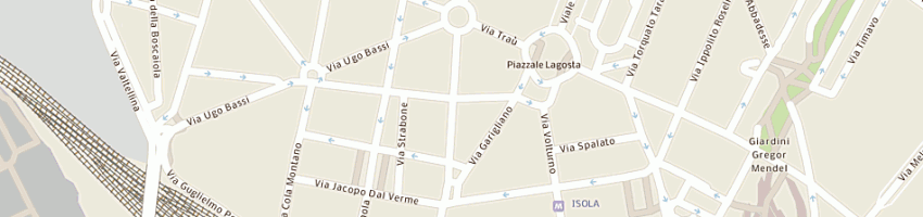 Mappa della impresa sitelco service sas a MILANO