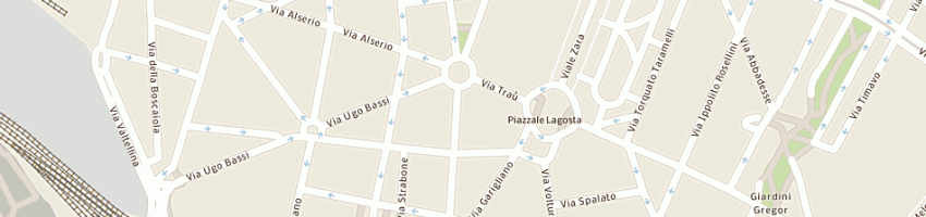 Mappa della impresa ecrm italia srl a MILANO