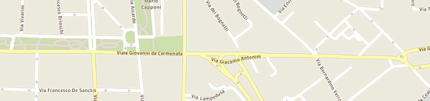 Mappa della impresa la piccola casa del rifugio a MILANO
