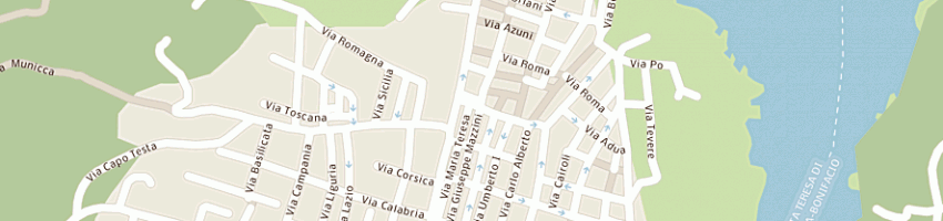 Mappa della impresa la gallina matta di bonfiglioli marina e csnc a SANTA TERESA GALLURA