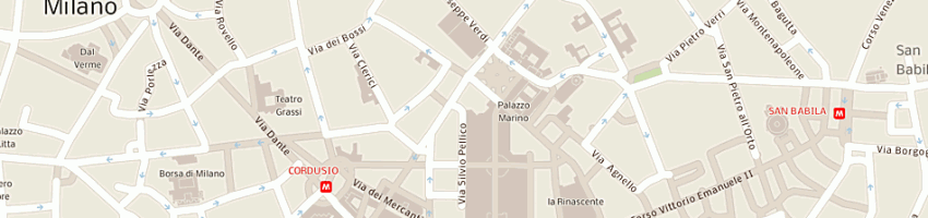 Mappa della impresa banca intesa spa a MILANO