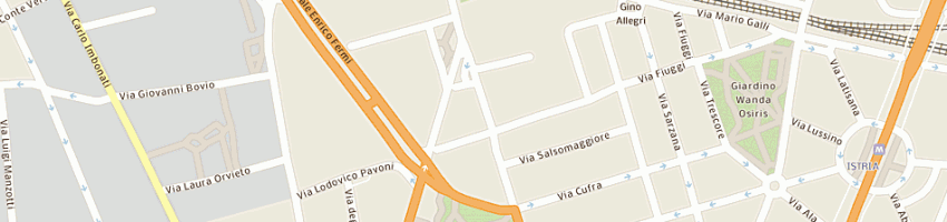 Mappa della impresa groppello paola maria e c sas a MILANO