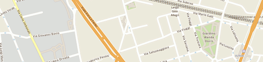 Mappa della impresa belloli pierangelo a MILANO