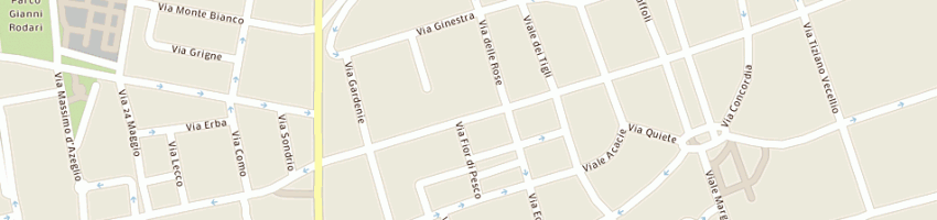Mappa della impresa olimpia club srl a CUSANO MILANINO