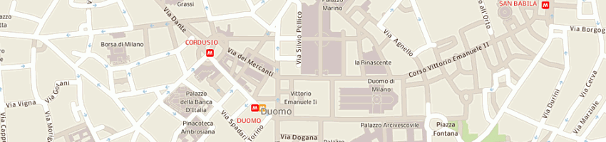 Mappa della impresa farmacia carlo erba di gvaldati e c sas a MILANO