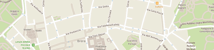 Mappa della impresa swiss re italia spa a MILANO