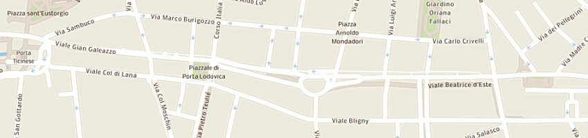 Mappa della impresa romano emanuela a MILANO