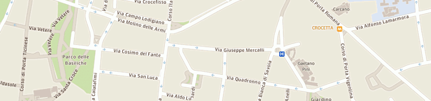 Mappa della impresa just do it srl a MILANO