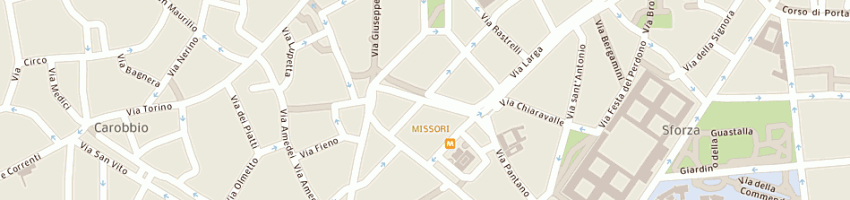 Mappa della impresa data service spa a MILANO
