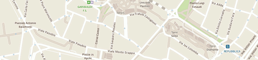Mappa della impresa laser sas di d'abundo giovanni e c a MILANO