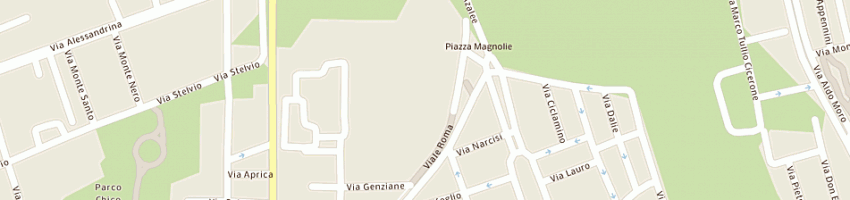 Mappa della impresa scuola elementare giovanni xxii a CUSANO MILANINO