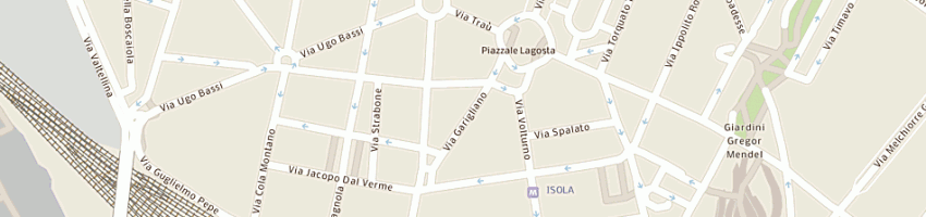Mappa della impresa kalliopi snc di bibis kalliopi e pisano marco a MILANO