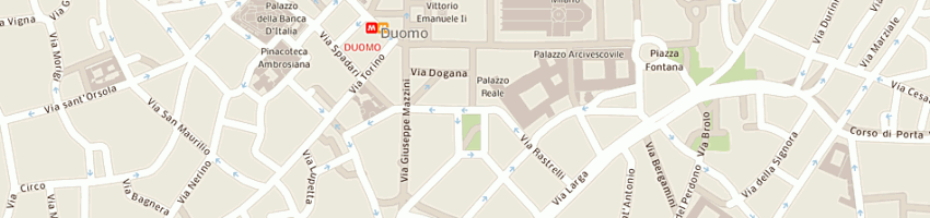 Mappa della impresa studio legale pelosi e partners stp a MILANO