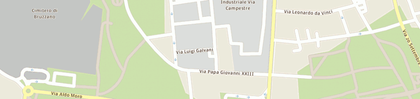 Mappa della impresa cromo galvano srl a BRESSO