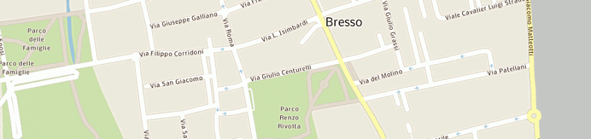 Mappa della impresa panzeri maria a BRESSO