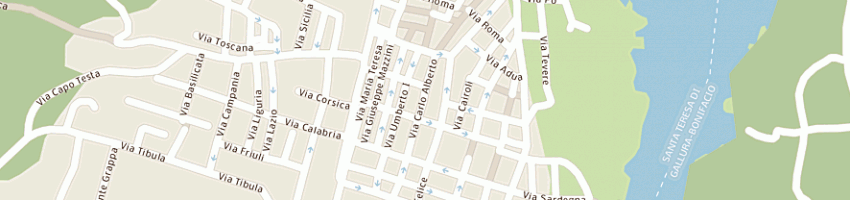 Mappa della impresa pesci nando a SANTA TERESA GALLURA