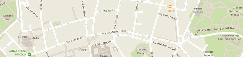 Mappa della impresa skandia vita spa a MILANO