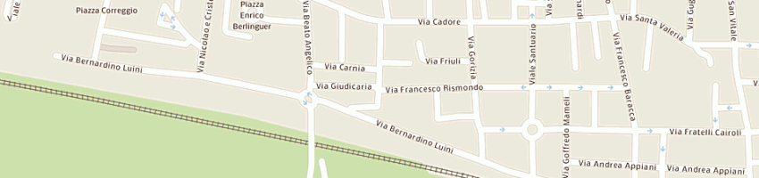 Mappa della impresa cosmo di intressalvi vincenzo a SEREGNO
