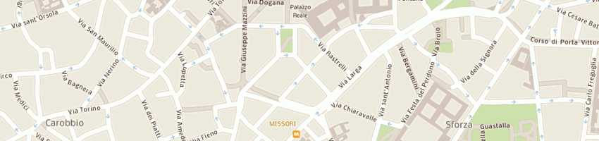 Mappa della impresa donzelli ferdinando a MILANO