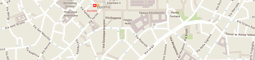 Mappa della impresa hellenic lines srl a MILANO