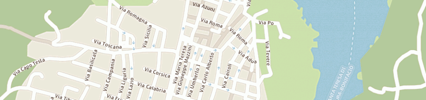 Mappa della impresa coop consorzio delle bocche srl a SANTA TERESA GALLURA