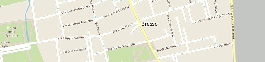 Mappa della impresa penso paolo a BRESSO