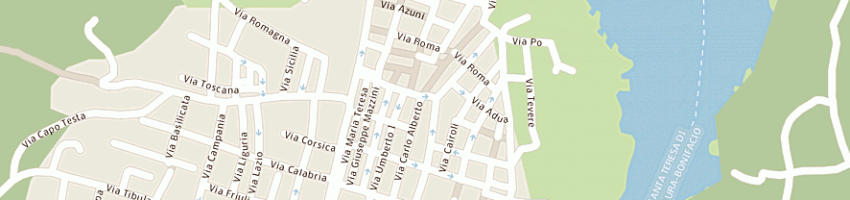 Mappa della impresa tanca noa di conti giovanni battista e c snc a SANTA TERESA GALLURA