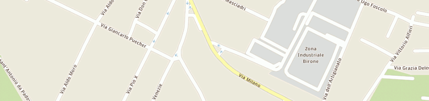 Mappa della impresa la sedia maspero (srl) a MARIANO COMENSE
