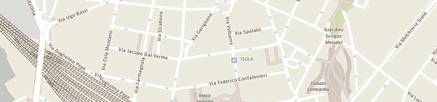Mappa della impresa acm-e srl a MILANO