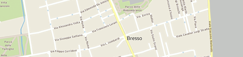 Mappa della impresa busolo barbera a BRESSO