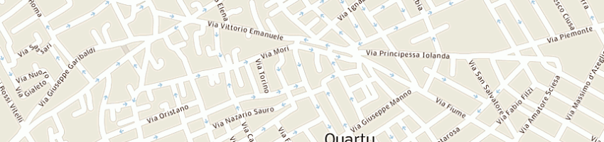 Mappa della impresa bianchi immobiliare a SELARGIUS