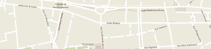 Mappa della impresa liviana conti srl a MILANO