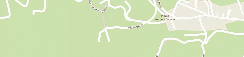 Mappa della impresa centro equestre acque fredde a RAPALLO