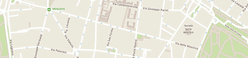 Mappa della impresa alpha consulting e engineering srl a MILANO