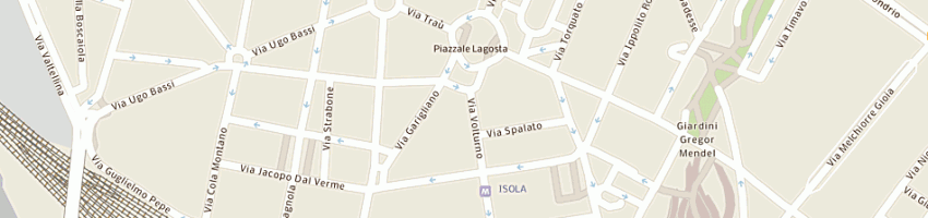 Mappa della impresa ronchi maria lucia a MILANO