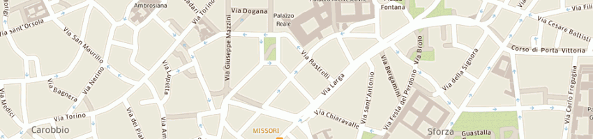 Mappa della impresa maspero ornella a MILANO